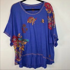 Double D Ranch dolman sleeve top